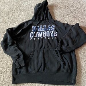 Black Cowboys NFL sweatshirt size large!